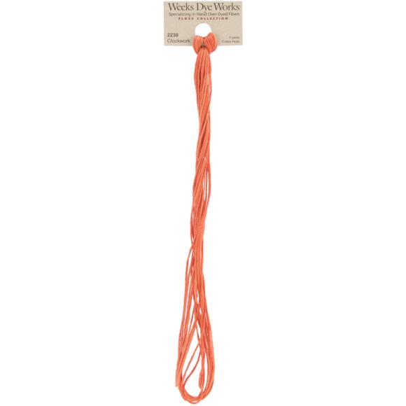 Weeks Dye Works 6-Strand Embroidery Floss 5yd