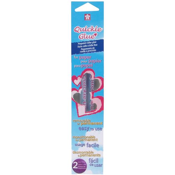 Sakura Quickie Glue Pinpoint Roller Pen 2/Pkg