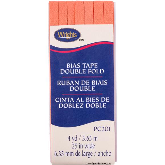 Wrights Double Fold Bias Tape .25"X4yd