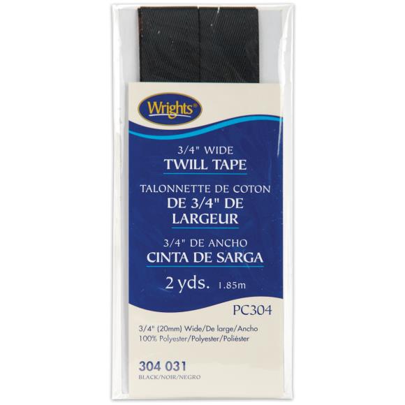 Wrights Twill Tape .75"X2yd