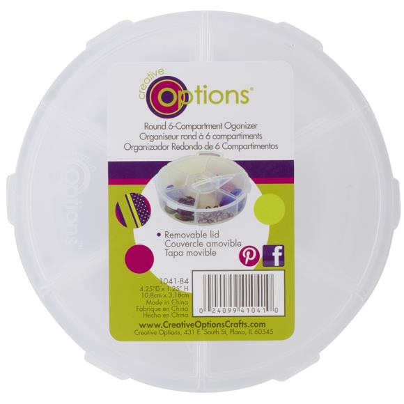 Creative Options Round Accessory Organizer