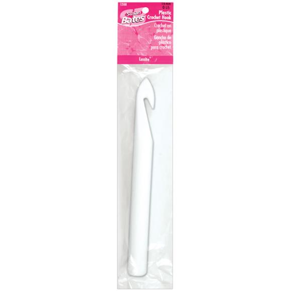 Susan Bates Luxite Bulky Plastic Crochet Hook 8"