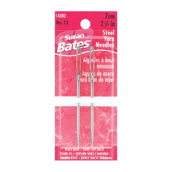 Susan Bates Steel Yarn Needles 2.75"