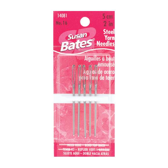 Susan Bates Steel Yarn Needles 2"