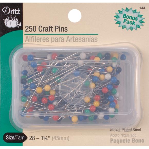 Dritz Craft Pins 250/Pkg