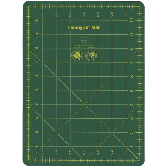 Omnigrid Cutting Mat W/Grid 8.75"X11.75"