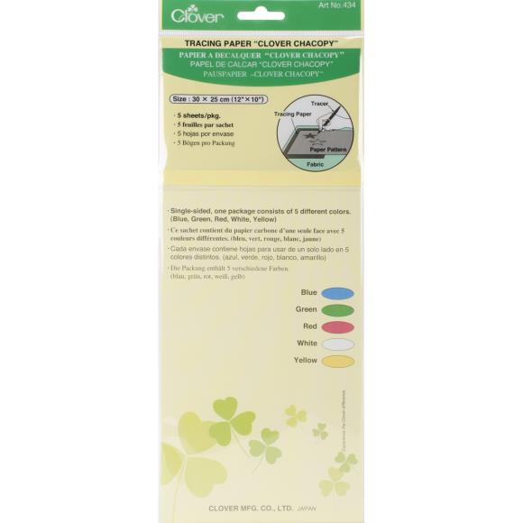 Clover Chacopy Tracing Paper 5/Pkg