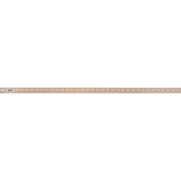 Dritz Wooden Yardstick W/Metal Tips 36"