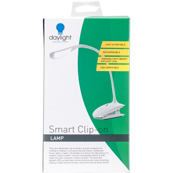Daylight Smart Clip-On Lamp