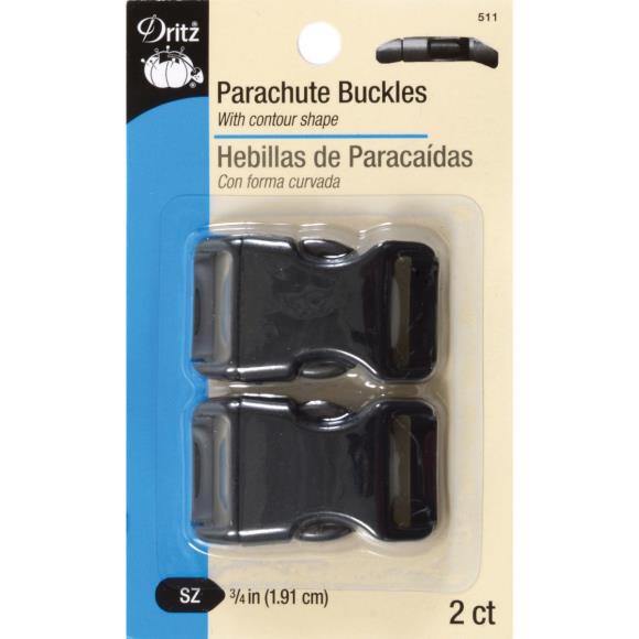 Dritz Parachute Buckle For 3/4" Strap 2/Pkg