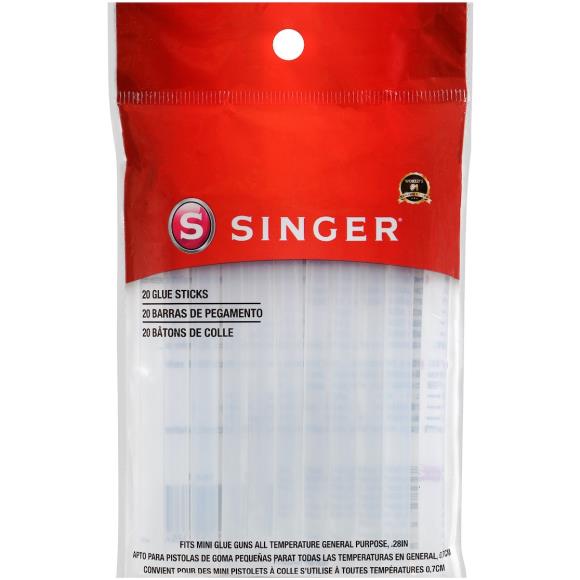 SINGER Mini Glue Sticks 20/Pkg