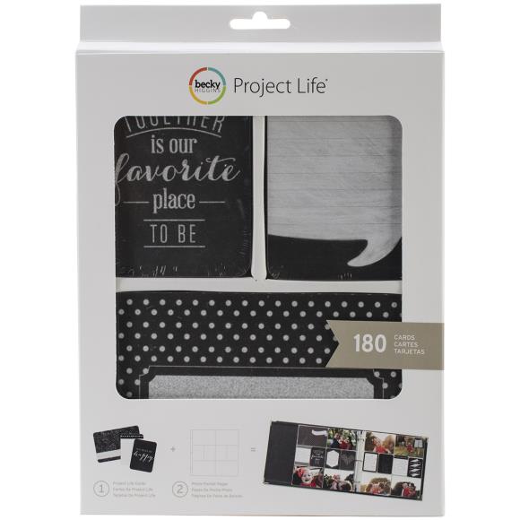 Project Life Card Kit 180/Pkg