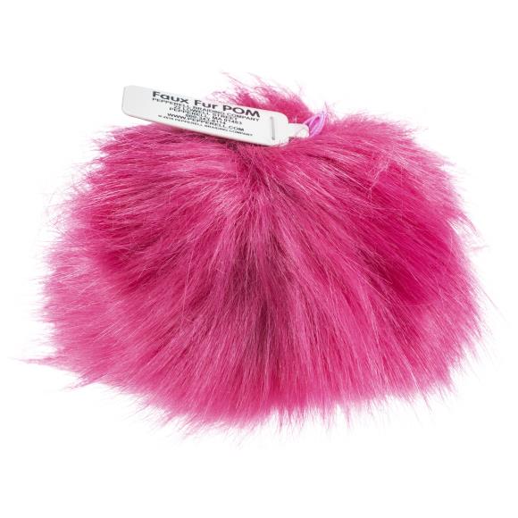 Pepperell Braiding Faux Fur Pom With Loop