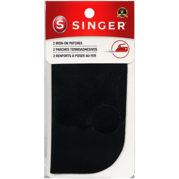 SINGER Iron-On Patches 5"X5" 2/Pkg