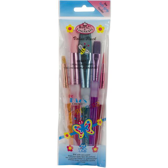 Royal & Langnickel Big Kid's Choice Chubby Brush Set 5/Pkg