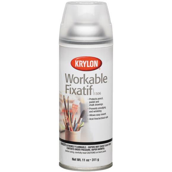 Krylon® Workable Fixatif Aerosol Spray