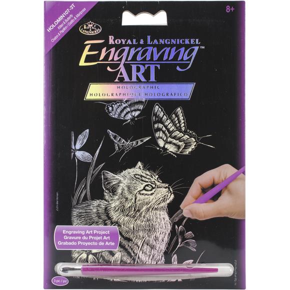 Royal & Langnickel® Holographic Foil Engraving Kit 5"X7"