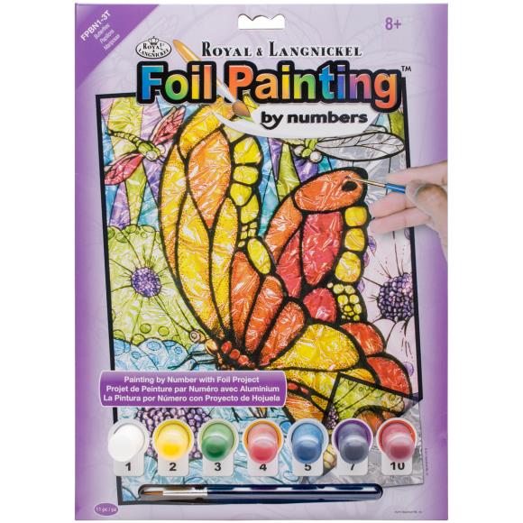 Royal & Langnickel® Foil Paint By Number Kit 8"X10"