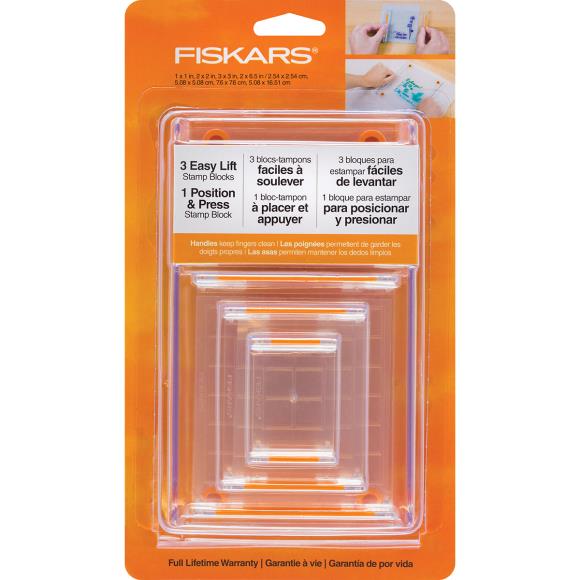 Fiskars Stamp Block Set 6"X.65"X9.25"