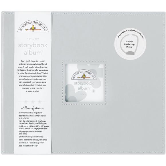 Doodlebug Storybook D-Ring Album 12"X12"
