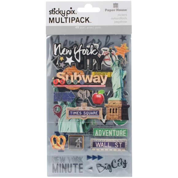 Paper House Mixed Media Multipack Stickers