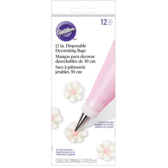 Wilton Disposable Decorating Bags 12/Pkg