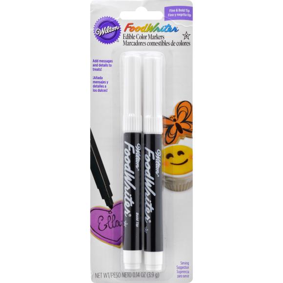 Wilton Food Writer Edible Color Markers .14oz 2/Pkg