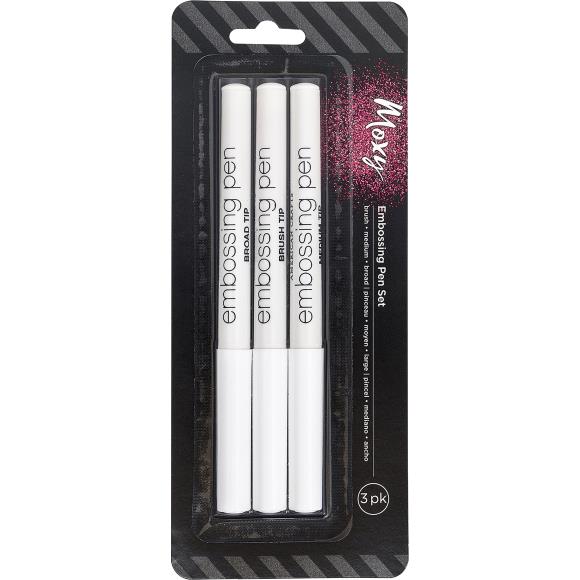 Moxy Embossing Pens 3/Pkg