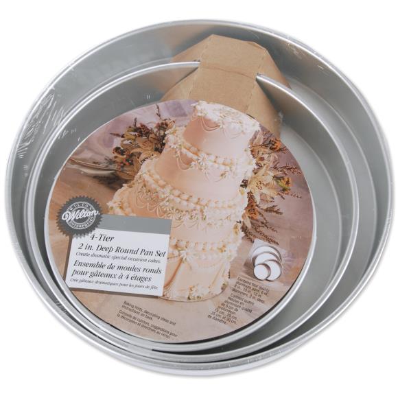 Wilton Performance Cake Pans 4/Pkg