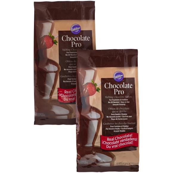 Wilton Chocolate Pro Fountain & Fondue Wafers 2lb