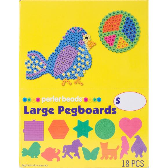 Perler Large Pegboard Assortment 18/Pkg