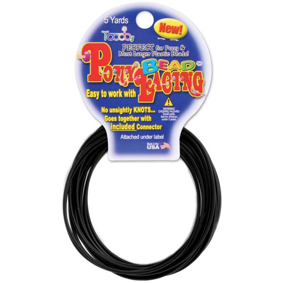 Pony Bead Lacing 2mmX5yd