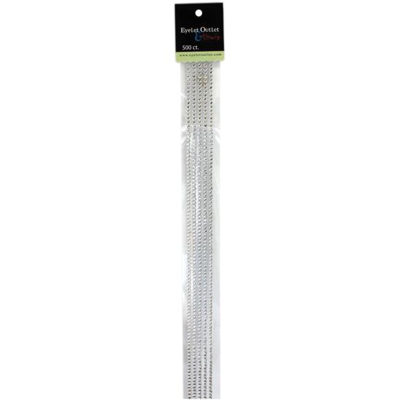 Eyelet Outlet Adhesive Jewel Strips 12" 5/Pkg