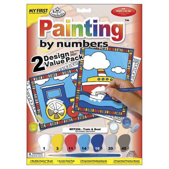 Royal & Langnickel® My First Paint By Number Kit 2/Pkg