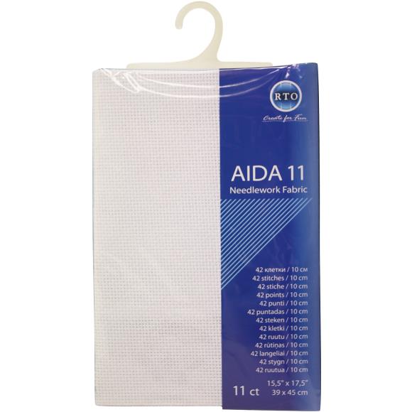 RTO Aida 11 Count 15.5"X17.5"