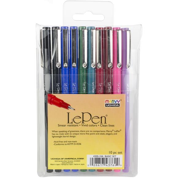 Uchida Le Pen .03mm Point 10/Pkg
