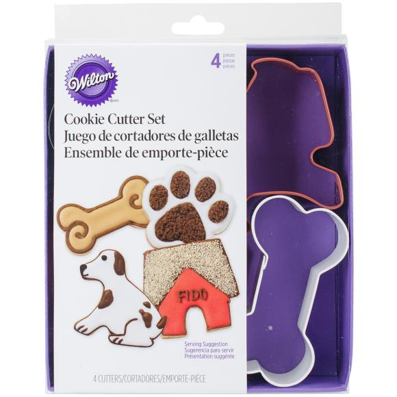 Wilton Metal Cookie Cutter Set 4/Pkg