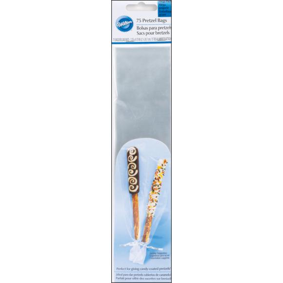 Wilton Pretzel Bags 9.75"X2.25" 75/Pkg