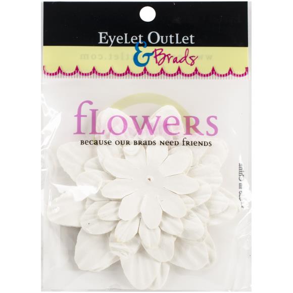 Eyelet Outlet Flowers 40/Pkg