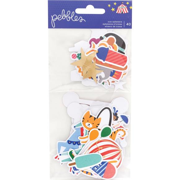 Big Top Dreams Ephemera Cardstock Die-Cuts 40/Pkg