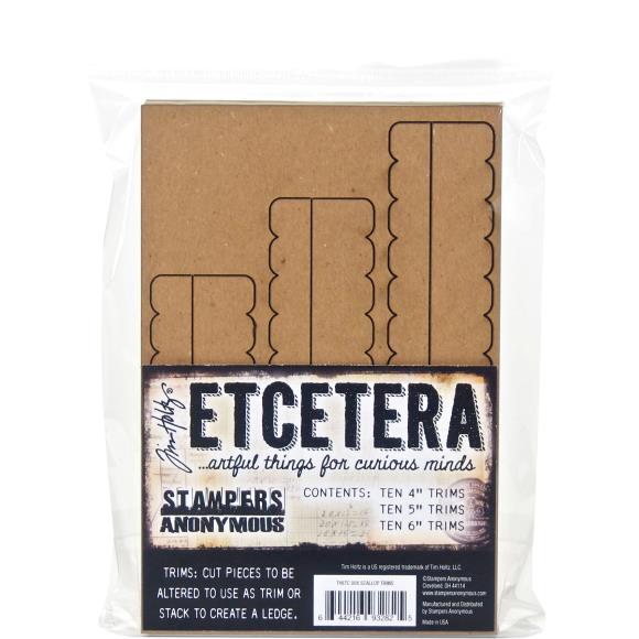 Tim Holtz Etcetera Scallop Trims