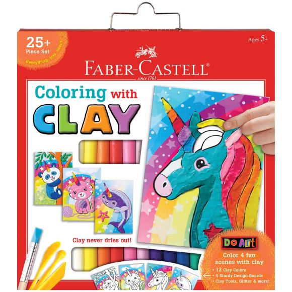 Faber-Castell Do Art Coloring With Clay Kit