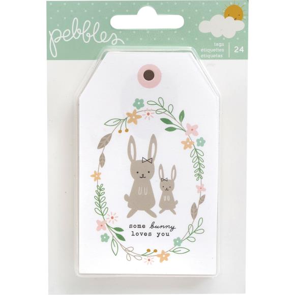 Peek-A-Boo You Girl Cardstock Tags 24/Pkg
