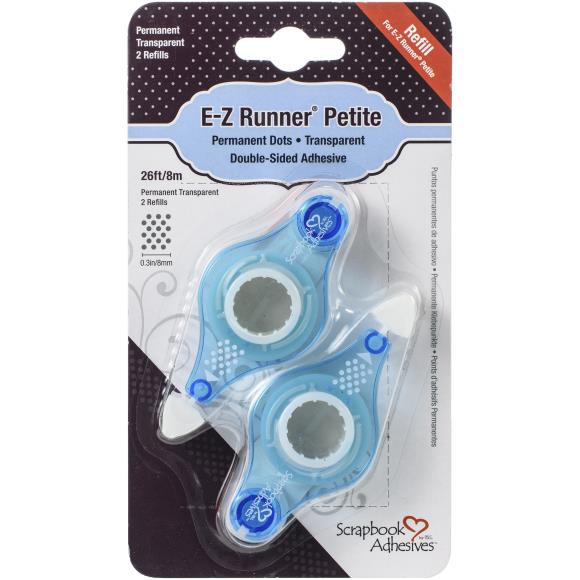 Scrapbook Adhesives EZ Runner Petite Refill 2/Pkg