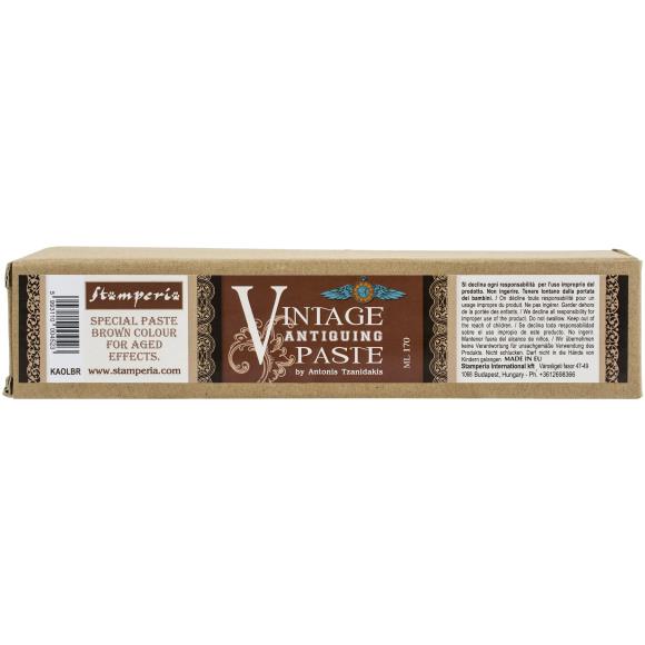 Stamperia Vintage Antiquing Paste Tube 170ml