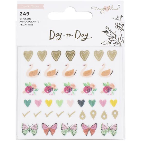 Maggie Holmes Day-To-Day Planner Mini Sticker Book 249/Pkg
