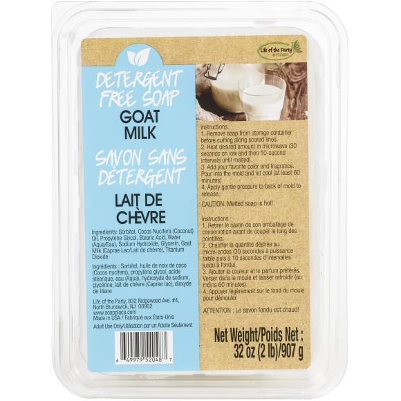 Life Of The Party Detergent Free Goat Milk