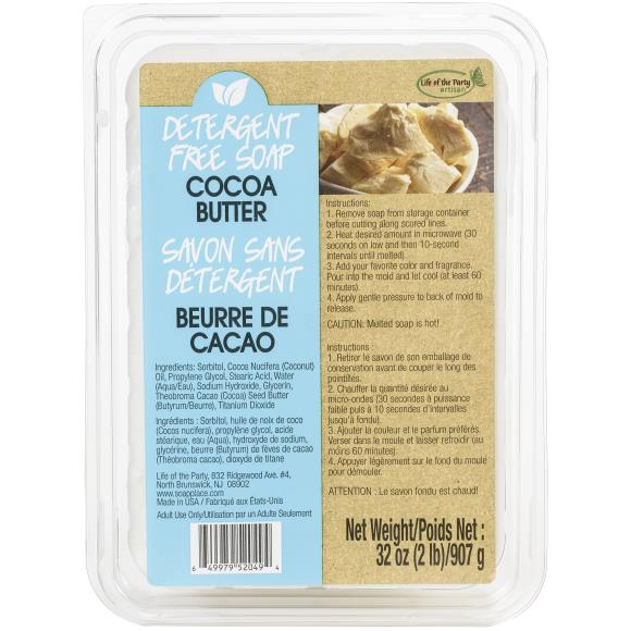 Life Of The Party Detergent Free Cocoa Butter