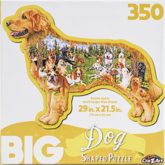 Cra-Z-Art Big Shaped Jigsaw Puzzle 350 Pieces 29"X21.5"
