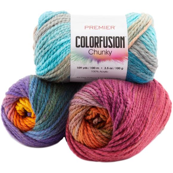 Premier Colorfusion Chunky Yarn